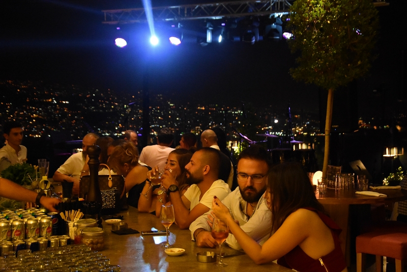 Jounieh Fireworks Show from Burj on Bay Hotel